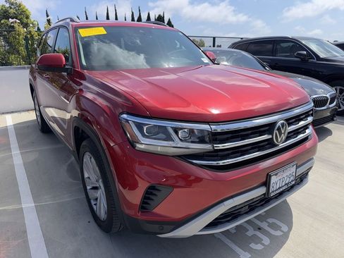 Used 2021 Volkswagen Atlas SEL AWD/4WD image 3