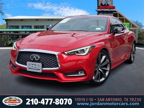 Used 2019 INFINITI Q60 Red Sport 400 image 1