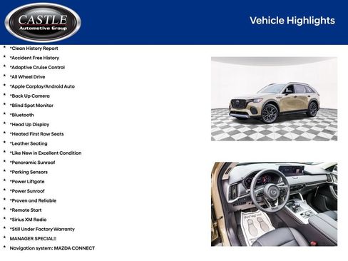 Used 2025 MAZDA CX-70 Plug-In Hybrid w/ Premium Pkg AWD/4WD image 4