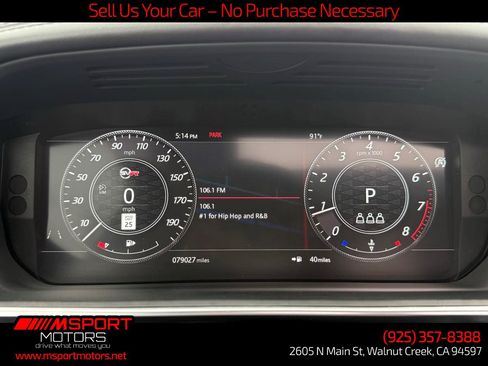 Used 2020 Land Rover Range Rover Sport SVR AWD/4WD image 20