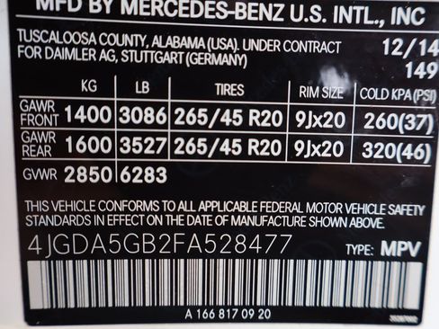 Used 2015 Mercedes-Benz ML 400 4MATIC image 45