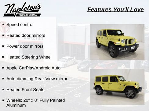 Used 2023 Jeep Wrangler Unlimited Sahara w/ Cold Weather Group AWD/4WD image 20