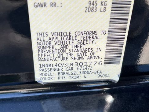 Used 2020 Nissan Altima 2.5 SR FWD image 29