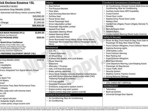 Used 2024 Buick Enclave Essence w/ Experience Buick Package AWD/4WD image 31