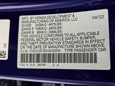 Used 2022 Honda Accord Sport image 28