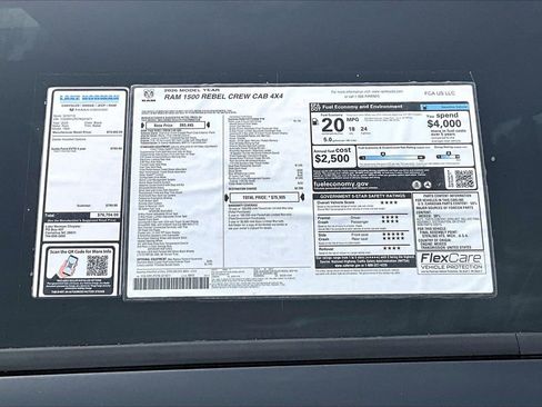 New 2026 RAM 1500 Rebel w/ Rebel Level 2 Equipment Group AWD/4WD image 38