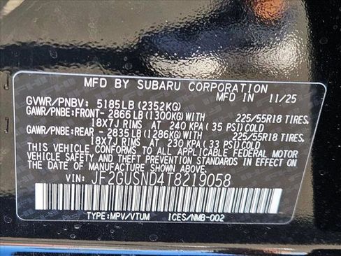 New 2026 Subaru Crosstrek 2.5i Limited w/ Crosstrek Mirror Package AWD/4WD image 18