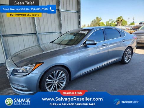 Used 2017 Genesis G80 3.8 w/ Option Group 02 RWD image 1