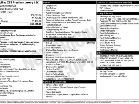 Used 2025 Cadillac XT5 Premium Luxury image 59