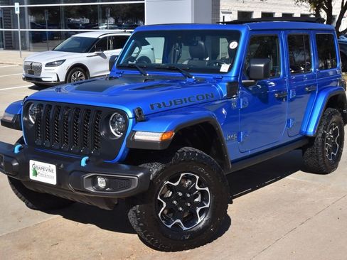 Used 2023 Jeep Wrangler Unlimited Rubicon 4xe w/ Safety Group image 47