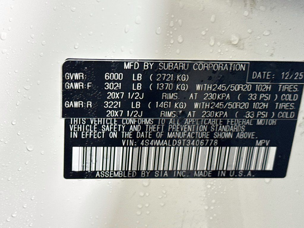 Certified 2026 Subaru Ascent Bronze Edition AWD/4WD image 43