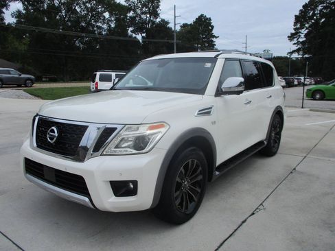 Used 2017 Nissan Armada Platinum w/ Captain Seat Package RWD image 29