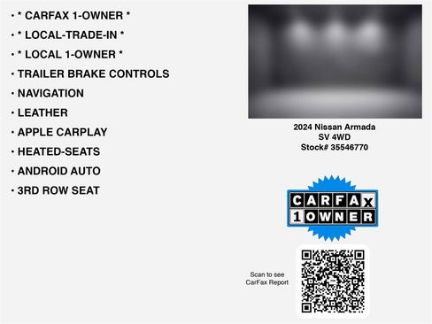 Used 2024 Nissan Armada SV image 7