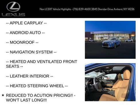 Certified 2025 Lexus UX 300h 300h Premium w/ Accessory Package (Z2) image 6