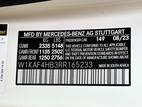 Used 2024 Mercedes-Benz C 300 4MATIC Sedan image 34