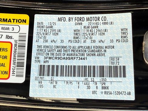 New 2025 Ford Bronco Sport Badlands w/ Badlands Tech Package image 21