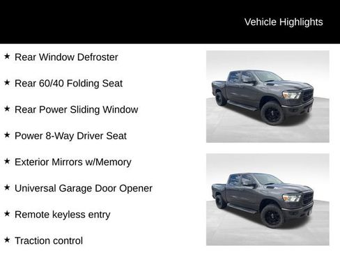 Used 2019 RAM 1500 Big Horn AWD/4WD image 4
