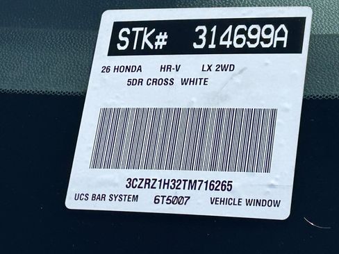 Used 2026 Honda HR-V LX image 30
