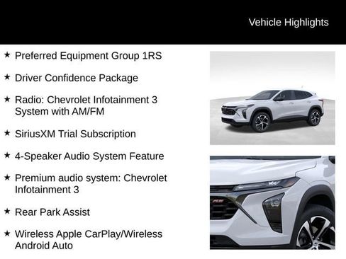 New 2026 Chevrolet Trax RS w/ Driver Confidence Package FWD image 17