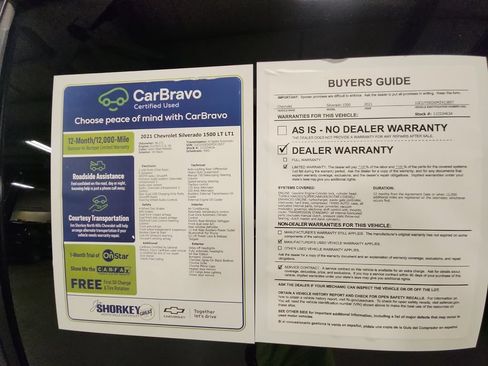 Used 2021 Chevrolet Silverado 1500 LT w/ Bed Protection Package AWD/4WD image 32
