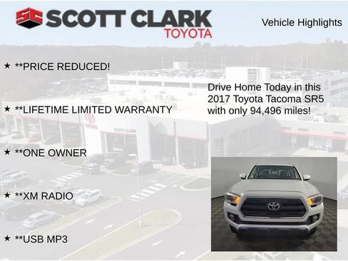 Used 2017 Toyota Tacoma SR5 AWD/4WD image 12