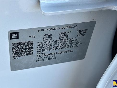 Used 2018 Chevrolet Volt Premier w/ Driver Confidence Package image 38