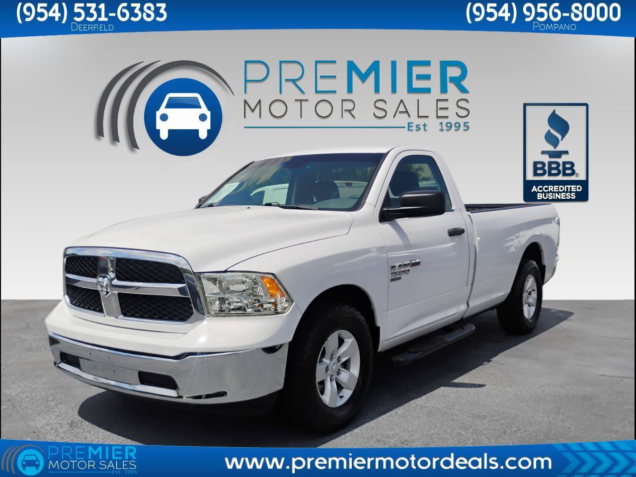 Used 2020 RAM 1500 Tradesman w/ Power & Remote Entry Group RWD image 1