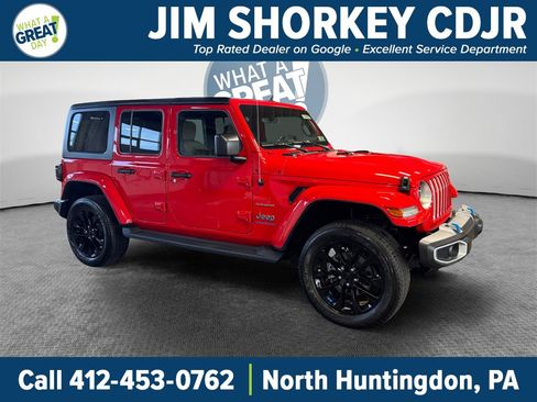 Used 2023 Jeep Wrangler Unlimited Sahara w/ Cold Weather Group image 1