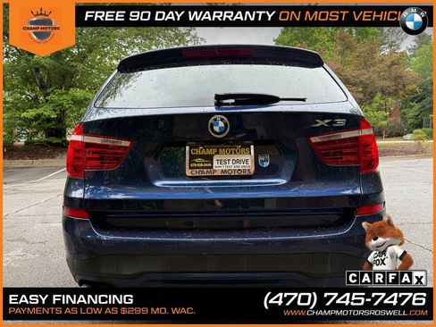 Used 2015 BMW X3 xDrive28i AWD/4WD image 10