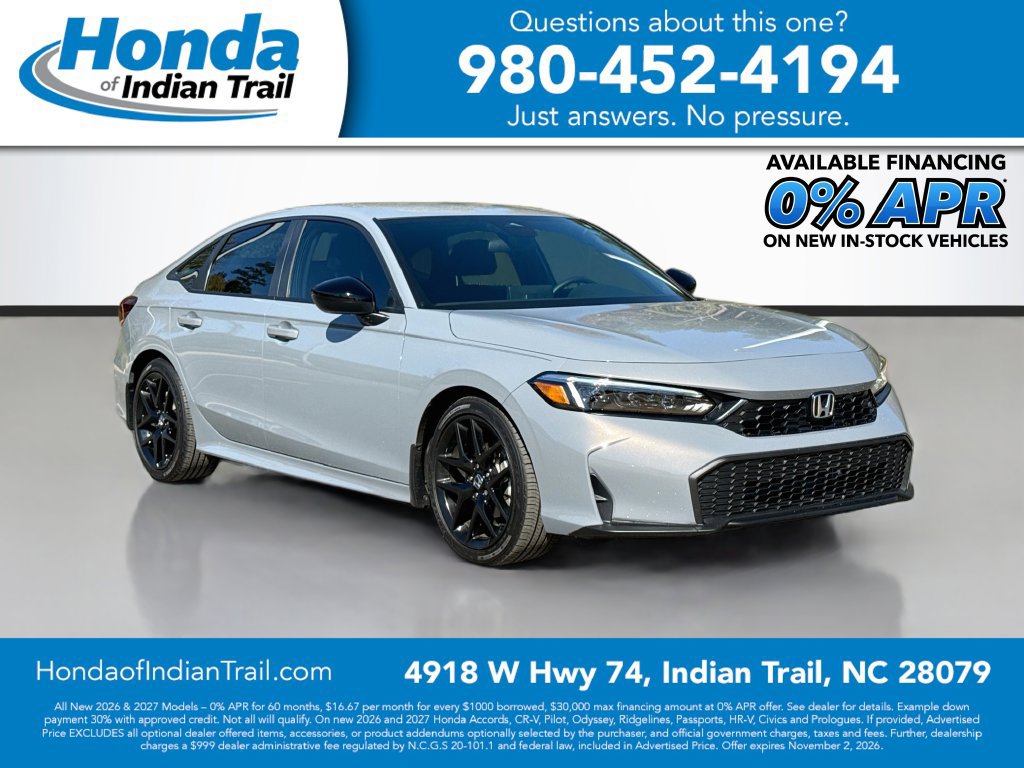 Used 2026 Honda Civic Sport 360° Tour