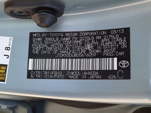 Used 2013 Toyota Prius One image 35