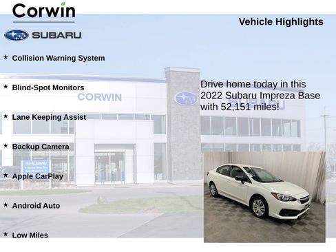 Used 2022 Subaru Impreza 2.0i image 6