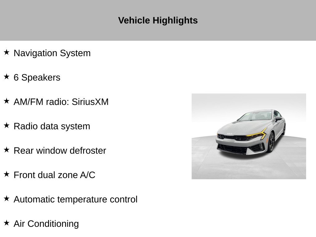 Certified 2025 Kia K5 GT-Line AWD/4WD image 19