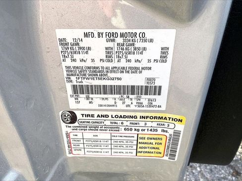 Used 2014 Ford F150 XLT w/ Equipment Group 302A Luxury image 5