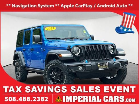 Used 2023 Jeep Wrangler Unlimited w/ Cold Weather Group AWD/4WD image 1