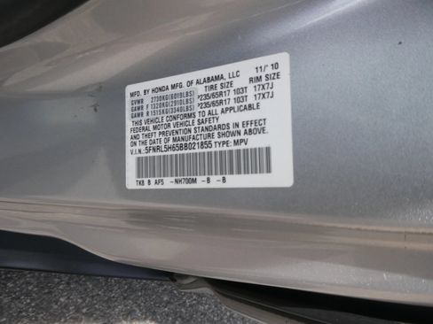 Used 2011 Honda Odyssey EX-L image 12