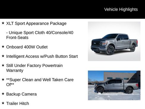 Used 2023 Ford F150 XLT w/ Equipment Group 302A High image 21