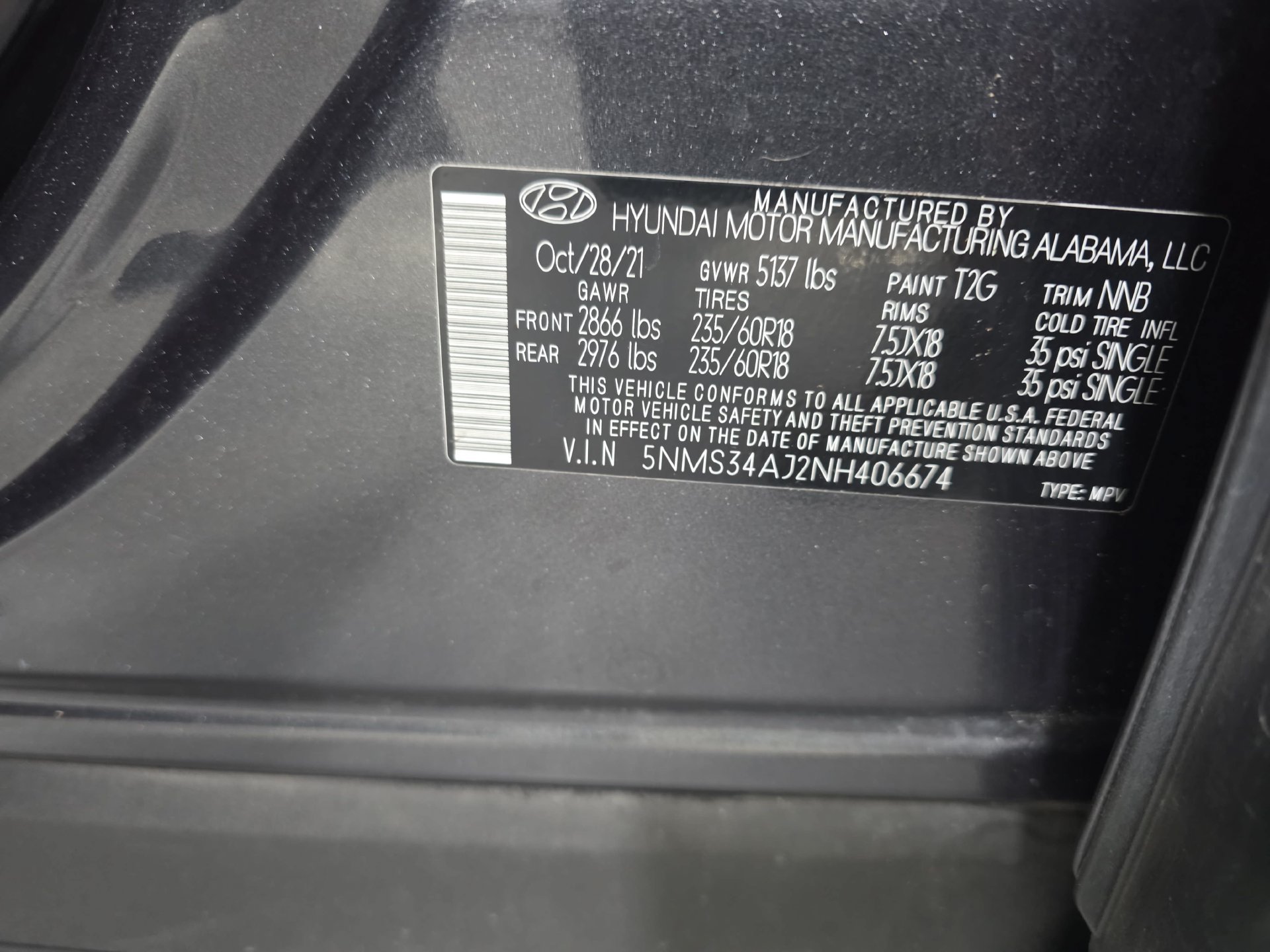 Used 2022 Hyundai Santa Fe SEL w/ Convenience + Premium Package FWD image 33