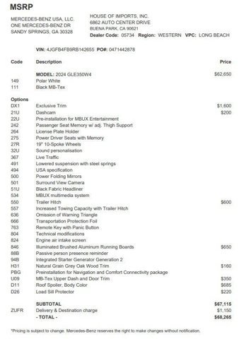 Certified 2024 Mercedes-Benz GLE 350 4MATIC image 4