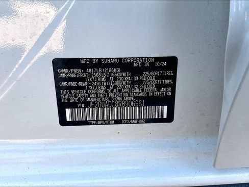 Used 2024 Subaru Crosstrek 2.0i Premium AWD/4WD image 17