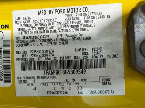 Used 2016 Ford Mustang GT Premium w/ Equipment Group 401A image 33