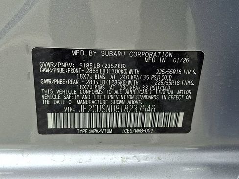New 2026 Subaru Crosstrek 2.5i Limited AWD/4WD image 23