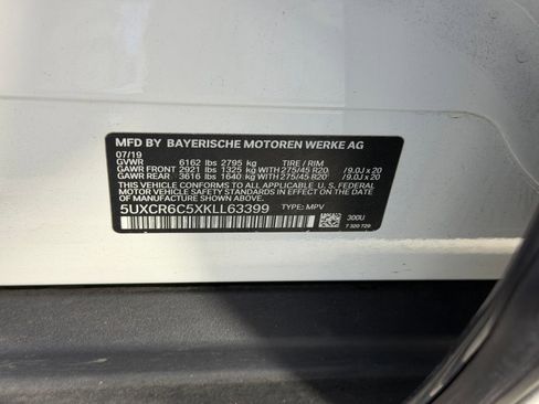 Used 2019 BMW X5 xDrive40i w/ Premium Package 2 image 20