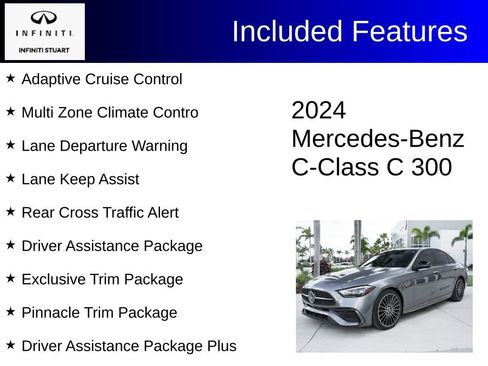 Used 2024 Mercedes-Benz C 300 Sedan image 3