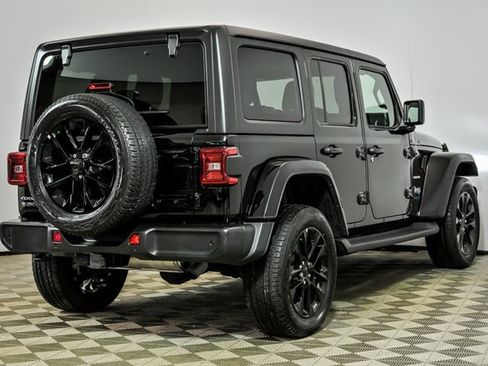 Used 2021 Jeep Wrangler Unlimited Sahara 4xe w/ Cold Weather Group image 7