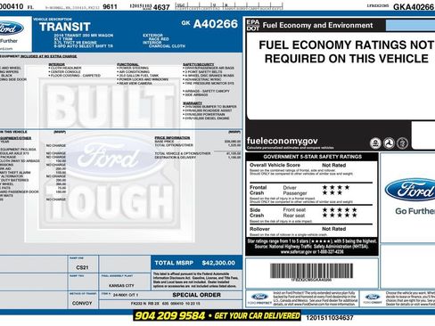 Used 2016 Ford Transit 350 XLT RWD image 2