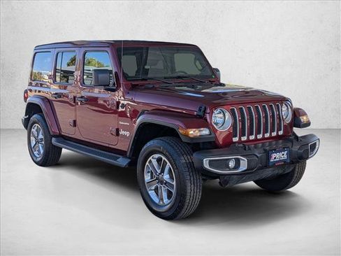 Used 2021 Jeep Wrangler Unlimited Sahara image 3