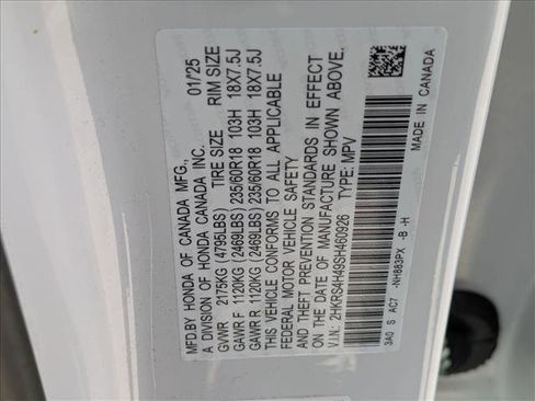 Used 2025 Honda CR-V EX image 16