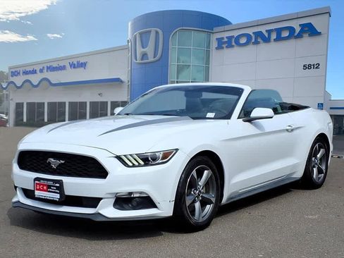 Used 2015 Ford Mustang Convertible w/ Equipment Group 051A RWD image 1