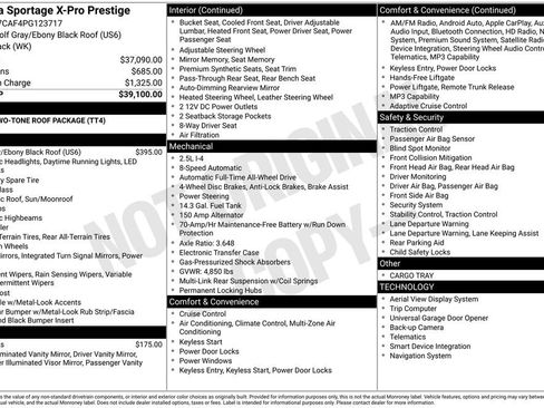 Used 2023 Kia Sportage X-Pro Prestige AWD/4WD image 3